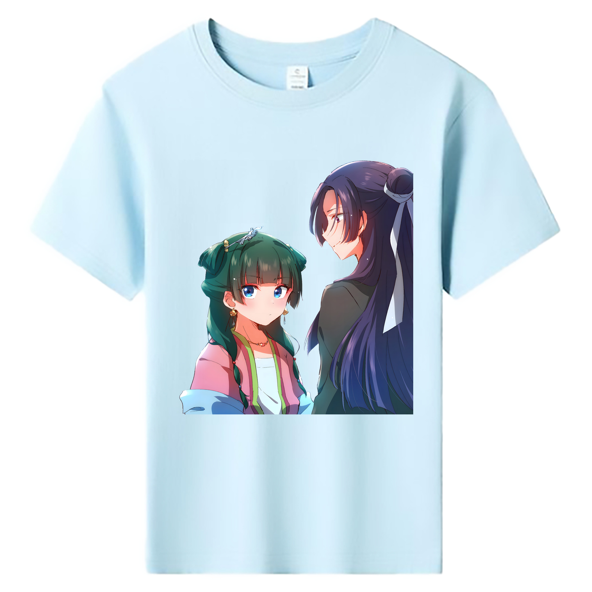 （画像用） 薬屋のひとりごと The Apothecary Diaries 綿100％キッズTシャツ（フロントプリント）